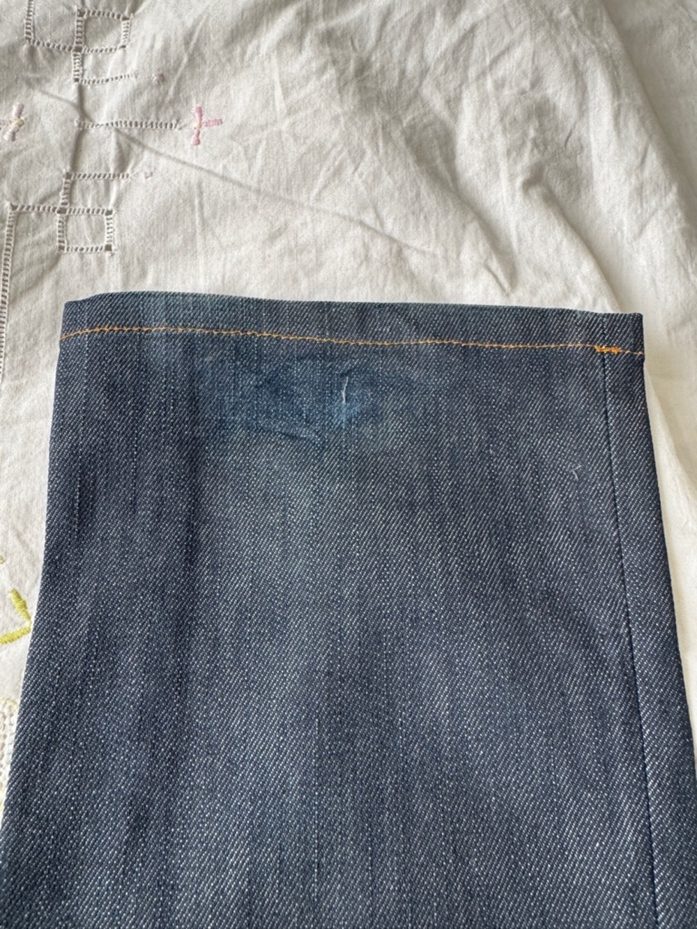 Miss Sixty Y2K Low Rise Straight Leg Model Off Duty Jeans Size 24 - Picture 4 of 10
